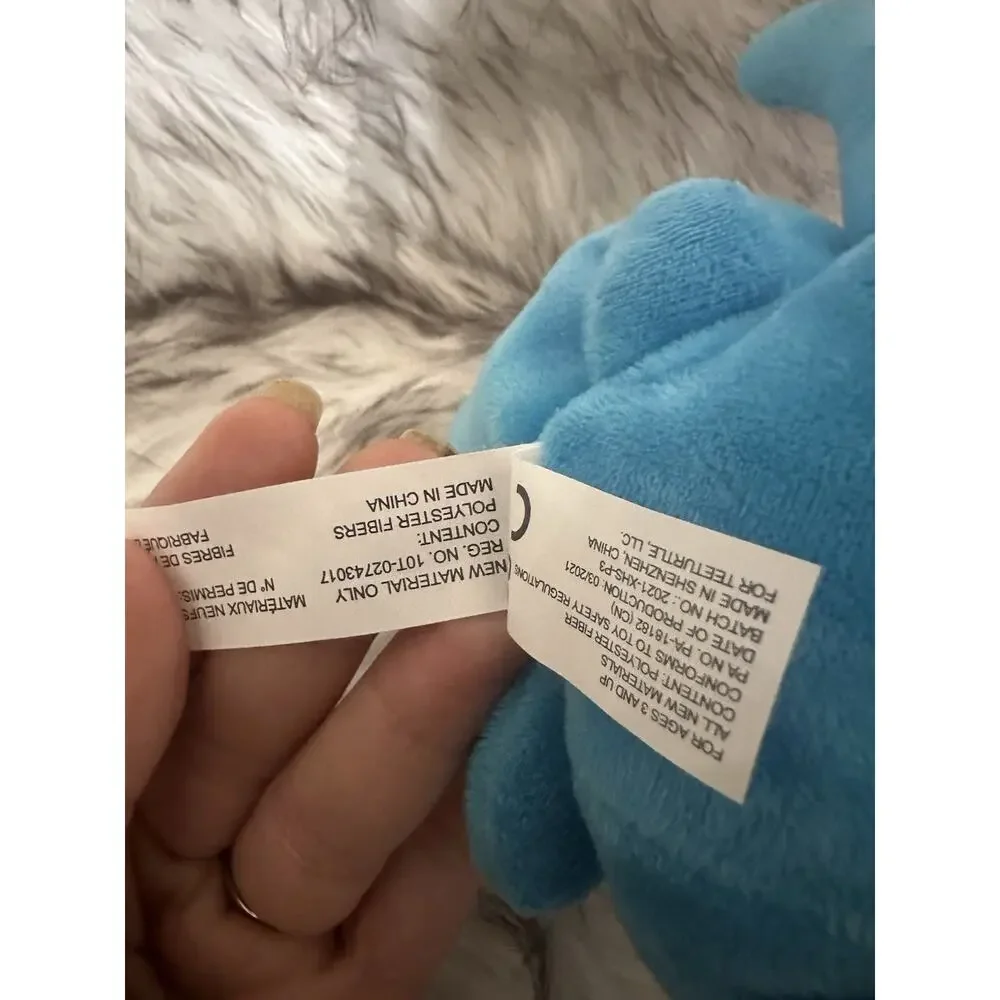 TeeTurtle | The Original Reversible Kittencorn Plushie | Patented Design Blue